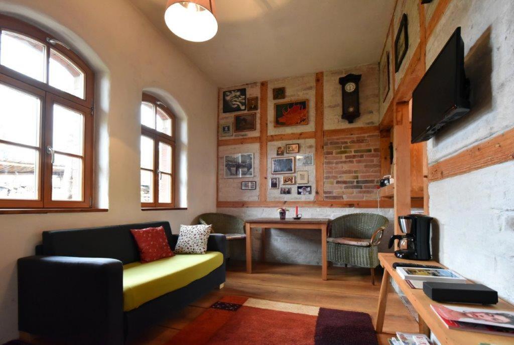 Ferienhaus "Alter Gueterschuppen" ナウムブルク エクステリア 写真