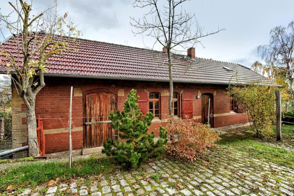 Ferienhaus "Alter Gueterschuppen" ナウムブルク エクステリア 写真